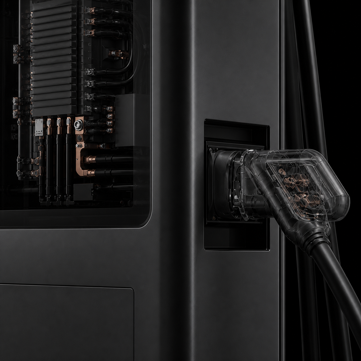 Λεπτομέρεια της διεπαφής και του connector του Monarch XL