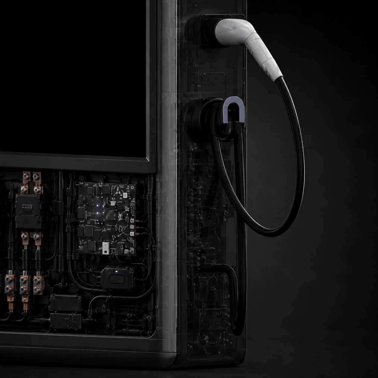 Λεπτομέρεια της διεπαφής και του connector του Monolith XL